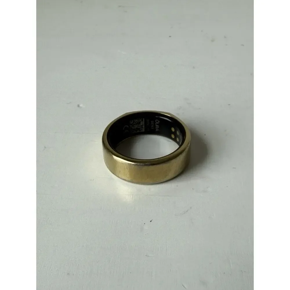 PARTS ONLY Oura Ring Gen 3 Size 11 Gold Heiritage NOT WORKING